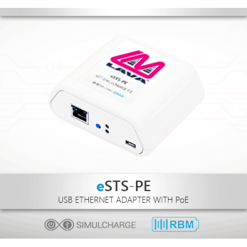 eSTS-PE - Samsung Tablet PoE Ethernet Adapter 