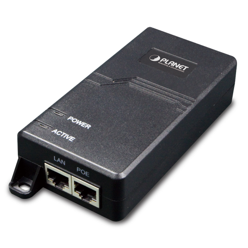 POE-164 - IEEE 802.3at High Power over Ethernet Injector (10/100Mbps, Mid-span, 30 watts)