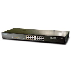 FNSW-1608PS - 16-Port 10/100Mbps with 8-Port PoE Web Smart Ethernet Switch