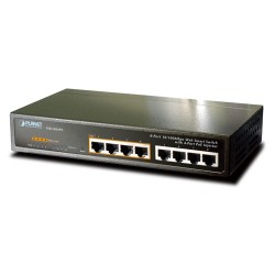 FSD-804PS - 8-Port 10/100Mbps with 4-Port PoE Web Smart Ethernet Switch