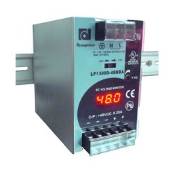 LP1300D-48MDA 300w 48vdc Din-Rail Power Supply w/ DC Voltage Monitor